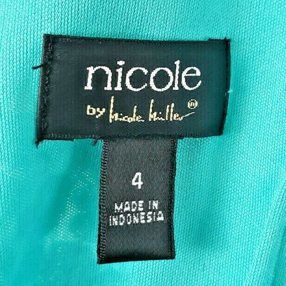Nicole by Nicole Miller Sleeveless Lace Dress - Picture 9 of 12
